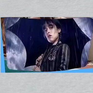 Wednesday Addams Beach Towel Measure 31 x 62 Inches